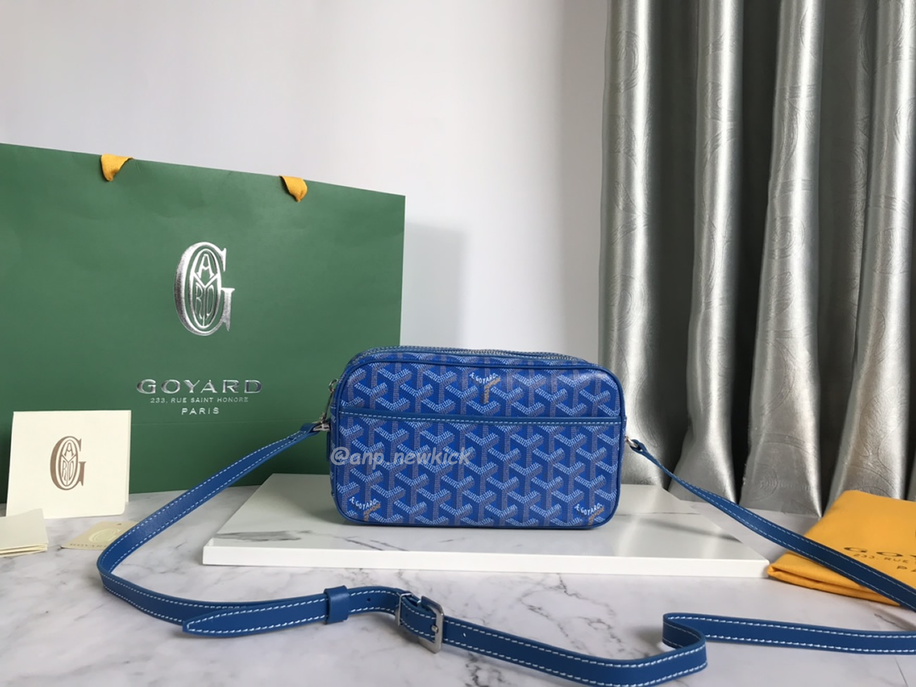 Goyard Cap Vert Camera Bag 13 Cm X 6.5 Cm X 22 Cm (20) - www.newkick.vip